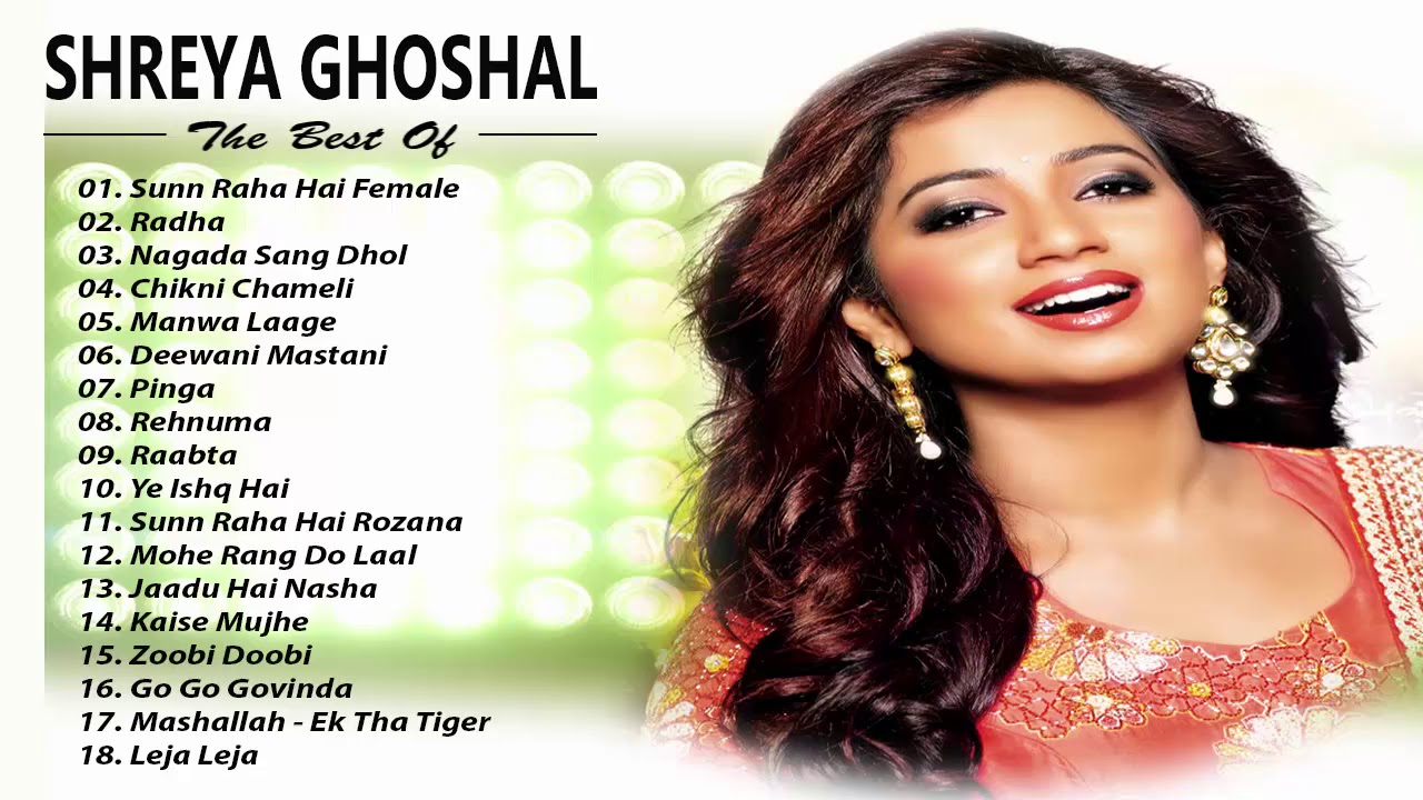 shreya ghoshal hit songs